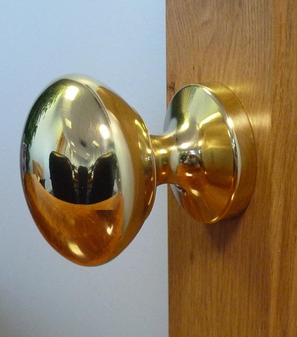 Heritage Collection - Brass Dome Knob