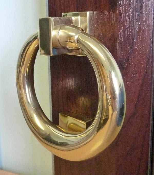 Heritage Collection -Brass Ring Knocker