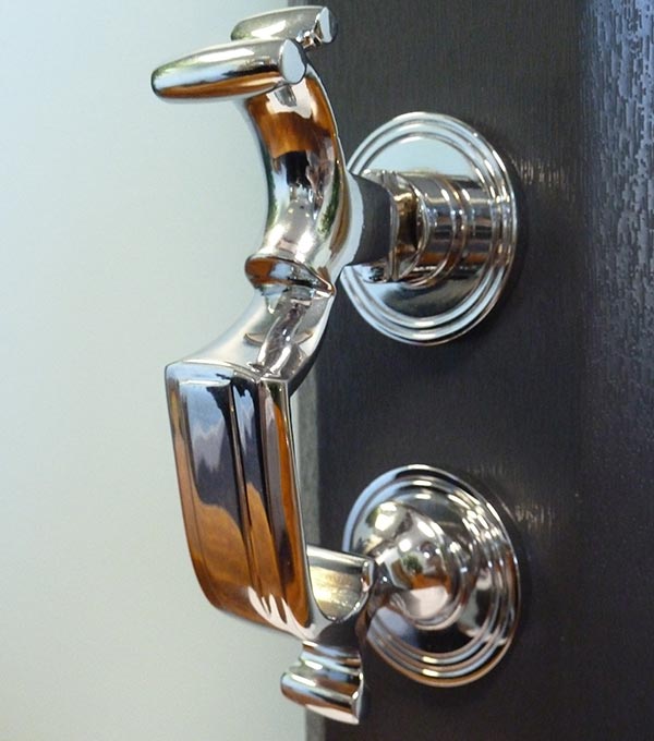 Heritage Collection -Chrome Doctors Knocker
