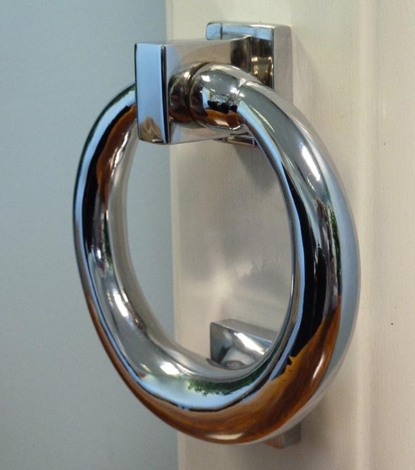 Heritage Collection -Chrome Ring Knocker