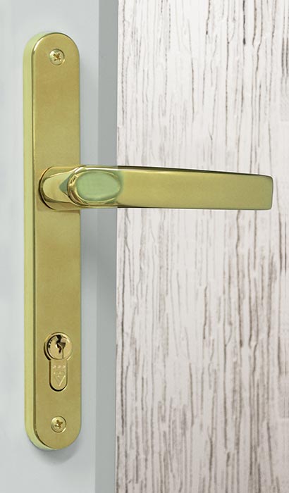 Brass Heritage Door Handle