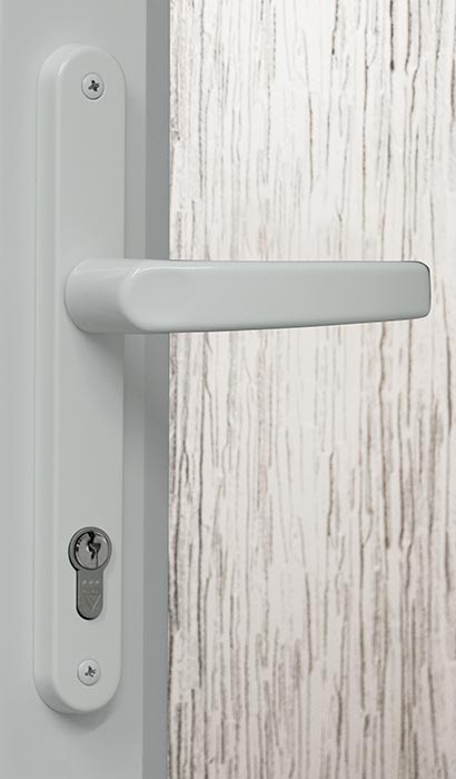 White Heritage Door Handle