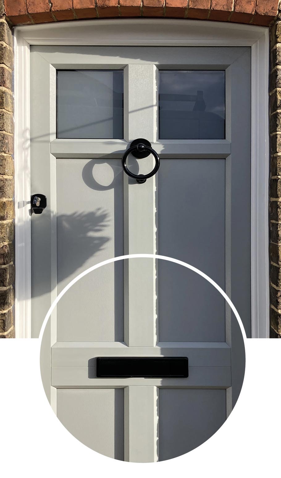 2 Section 168mm Midrail 2 Section 168mm Midrail